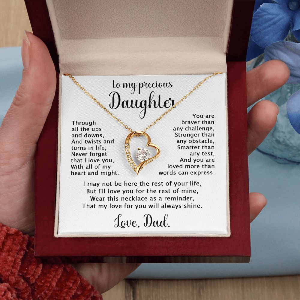 To Daughter from Dad - Through all the ups and downs-Family-Gift-Planet