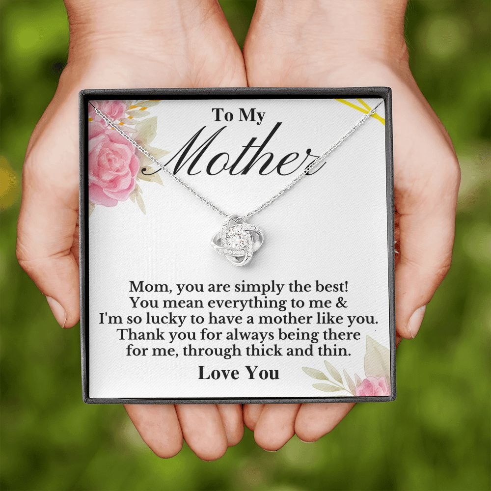 To Mother - You are the best - Love Knot-Family-Gift-Planet