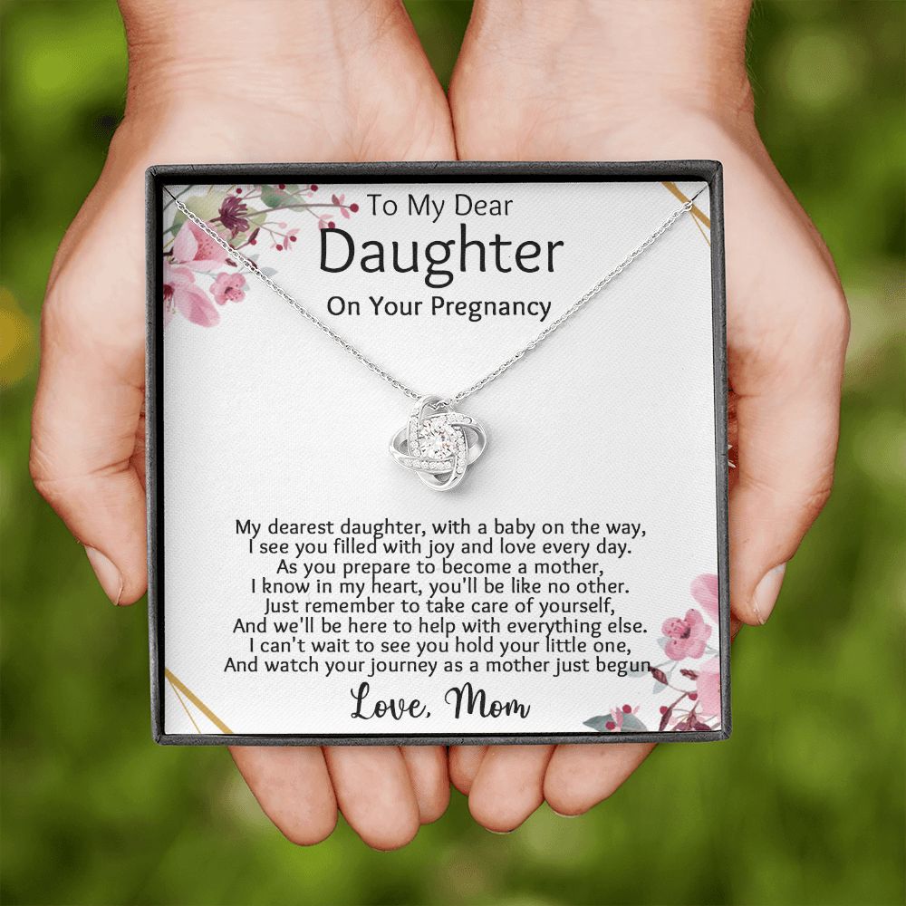 To my Daughter on your pregnancy - My dearest daughter with a baby on the way-Family-Gift-Planet